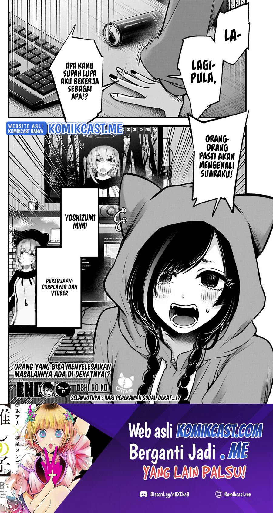 Oshi no Ko Bab 87 halaman 20
