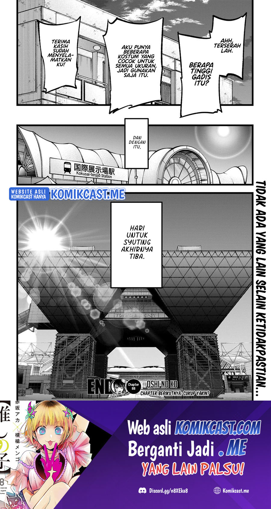 Oshi no Ko Bab 88 halaman 19