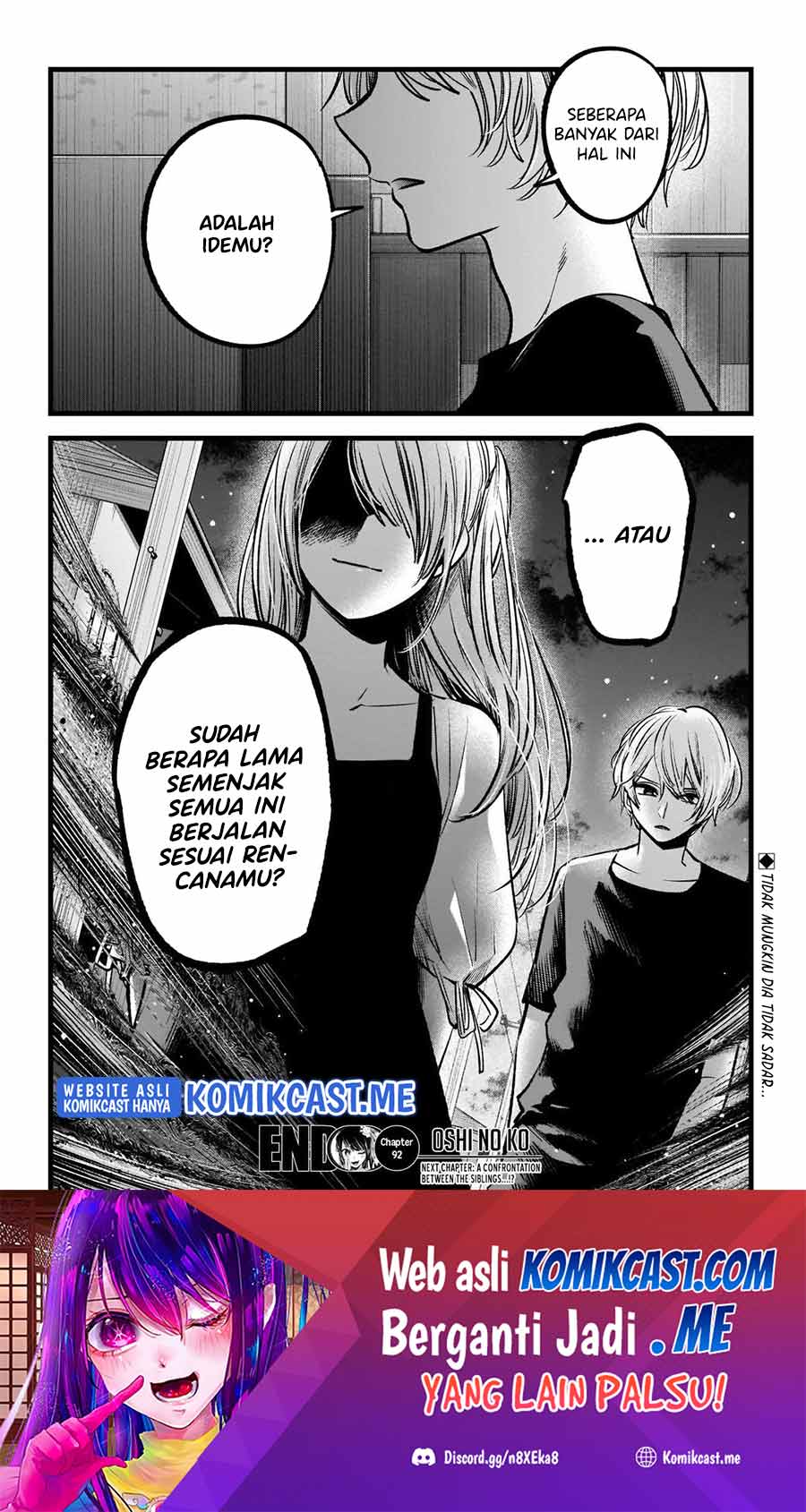 Oshi no Ko Bab 92 halaman 21