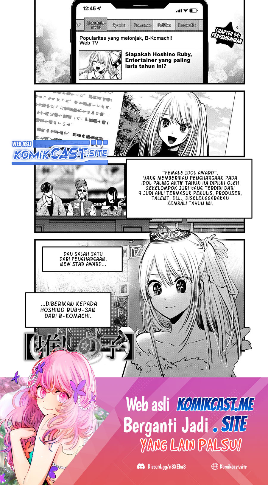 Oshi no Ko Bab 94 halaman 2