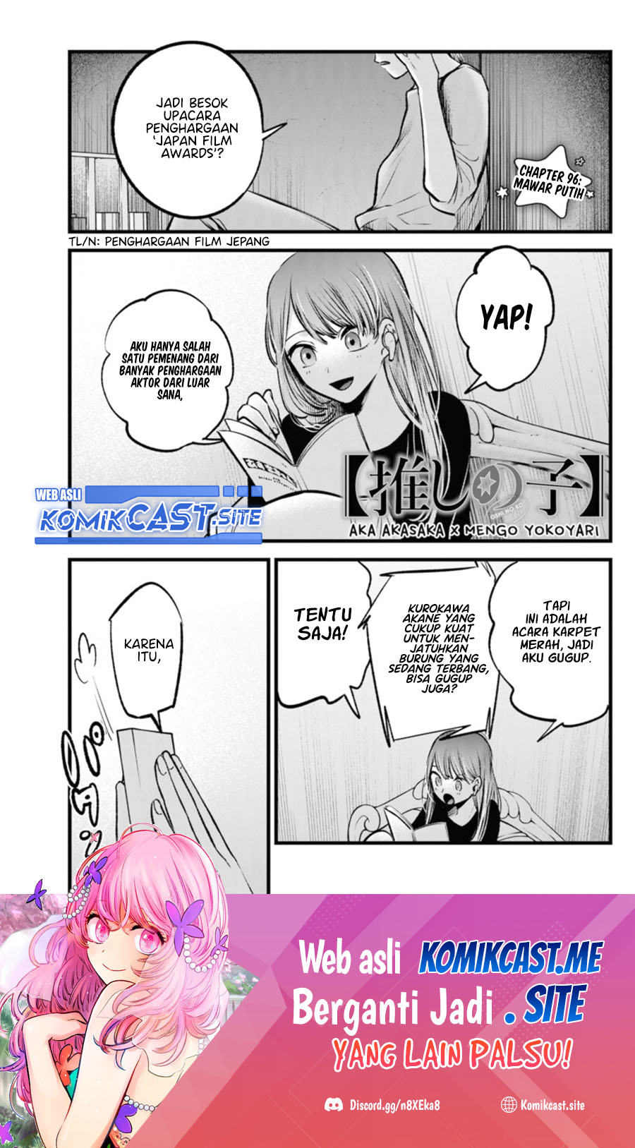 Oshi no Ko Bab 96 halaman 2