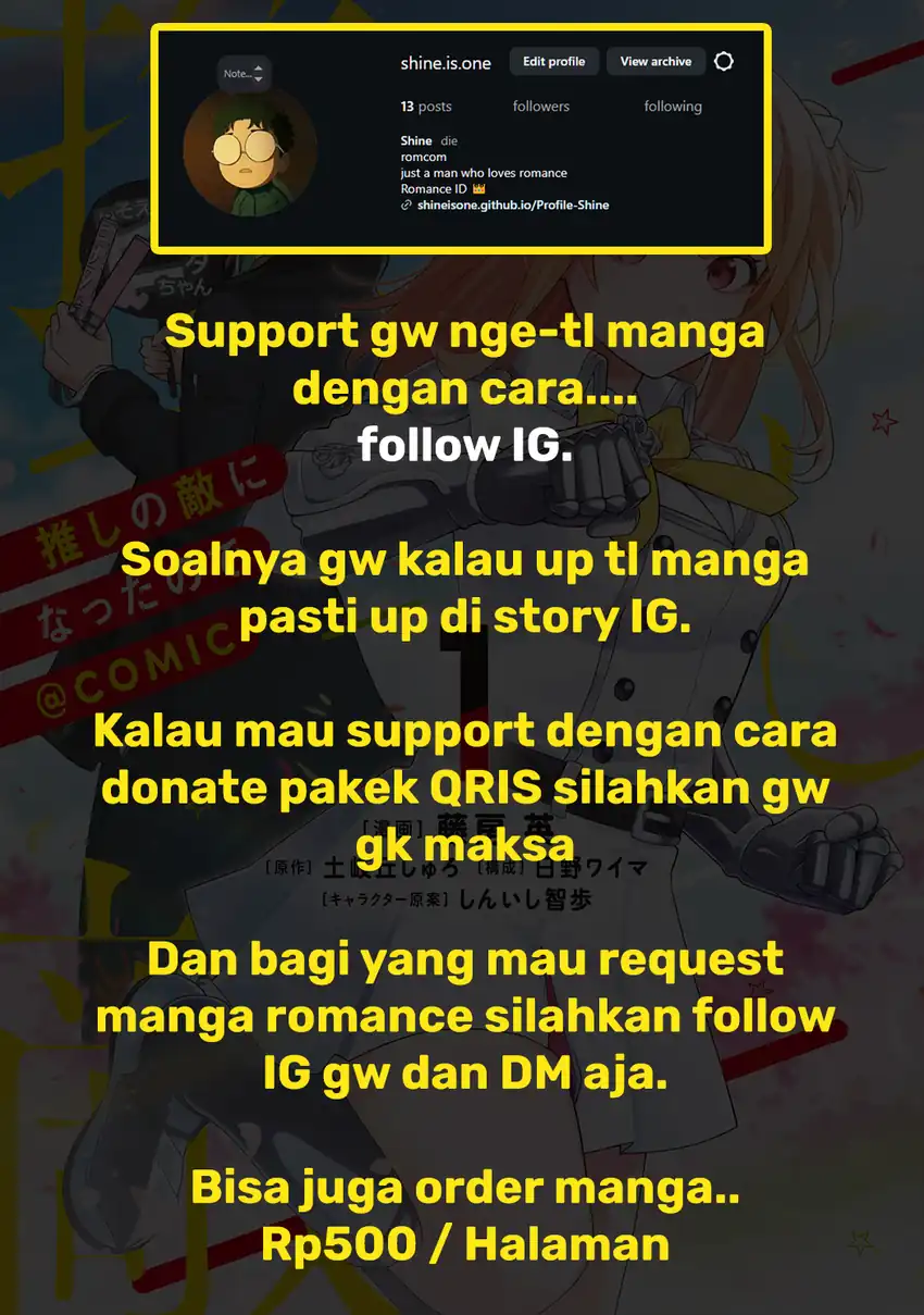 Oshi no Teki ni Natta node Bab 1 halaman 53