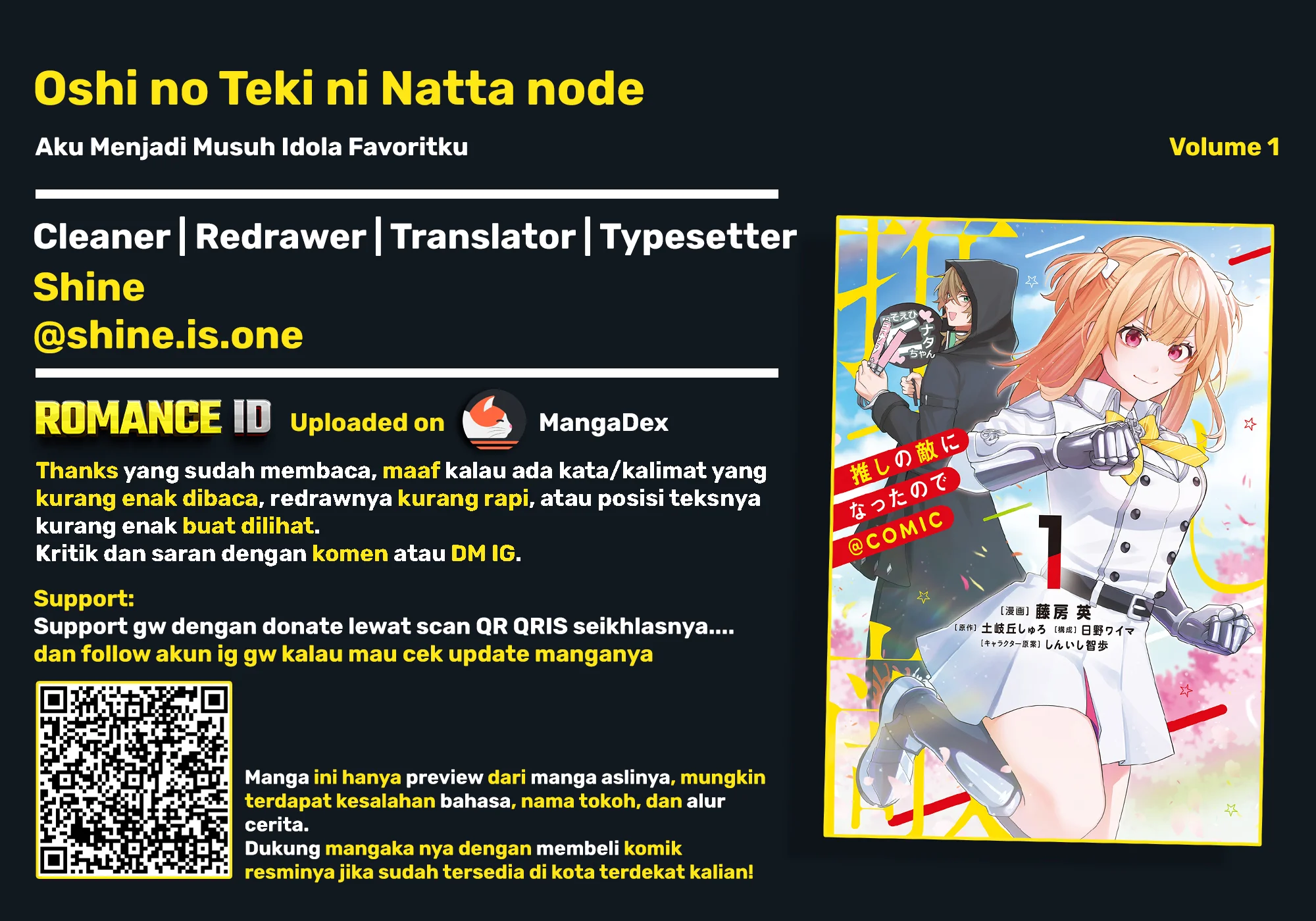 Oshi no Teki ni Natta node Bab 10 halaman 30