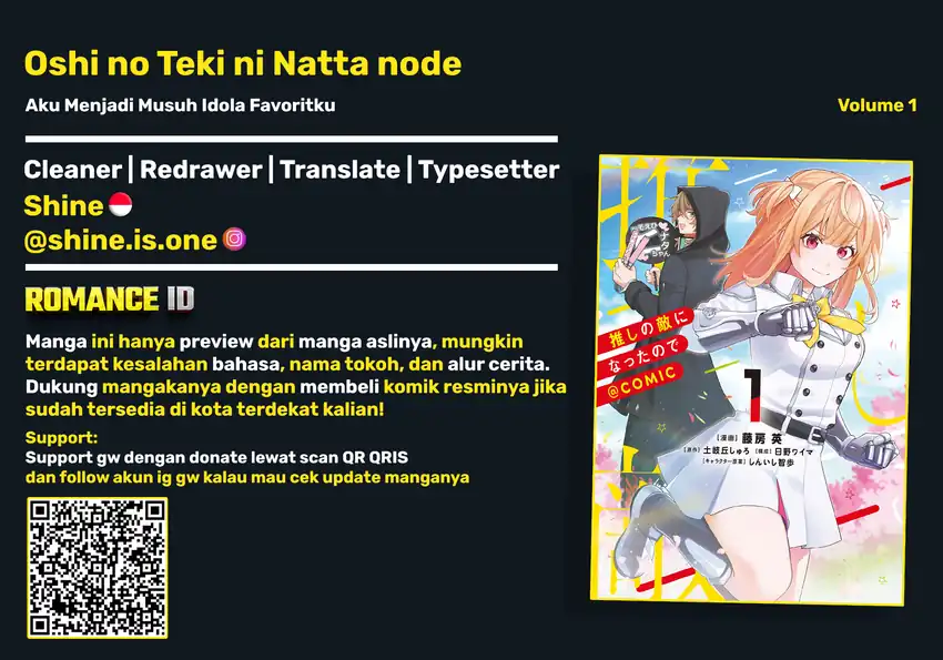 Oshi no Teki ni Natta node Bab 4 halaman 1