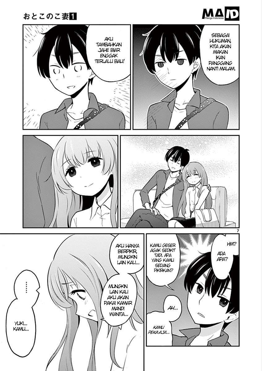 Otoko no Ko Tsuma Bab 01 halaman 9