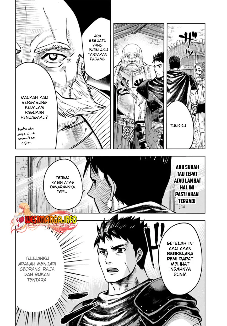 Oukoku E Tsuzuku Michi Bab 6.2 halaman 22