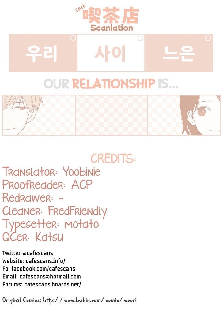 Our Relationship Is… Bab 28 halaman 1
