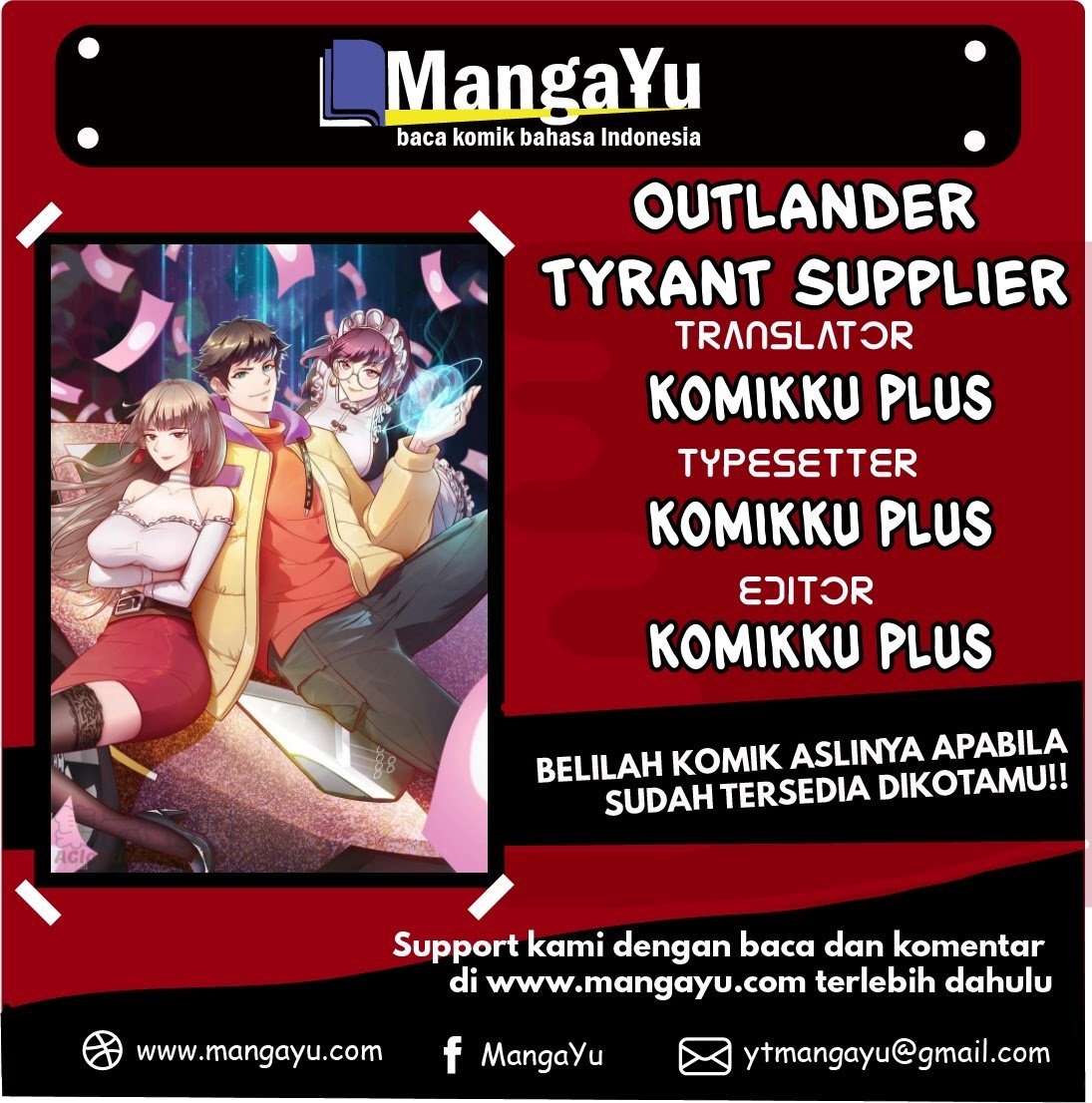 Outlander Tyrant Supplier Bab 39 halaman 1