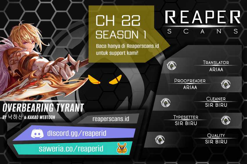 Overbearing Tyrant Bab 22 halaman 1