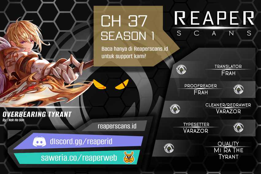 Overbearing Tyrant Bab 37 halaman 1