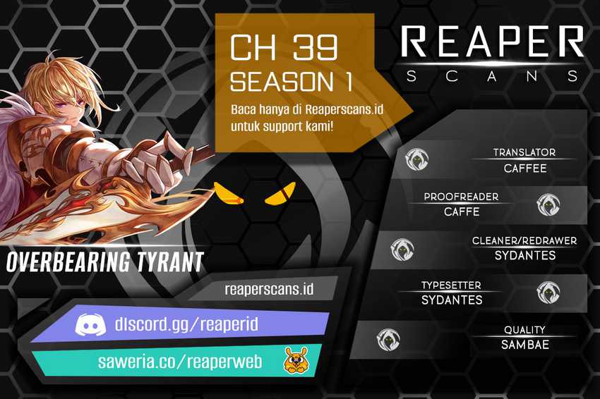 Overbearing Tyrant chapter 39 halaman 1