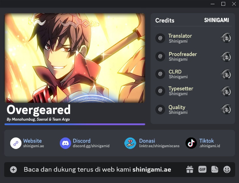 Overgeared New Bab 277 halaman 1