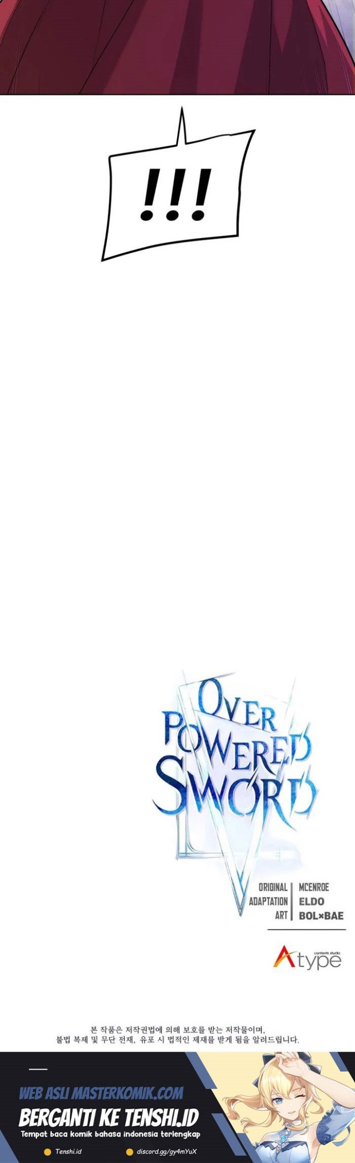 Overpowered Sword Bab 100 halaman 57