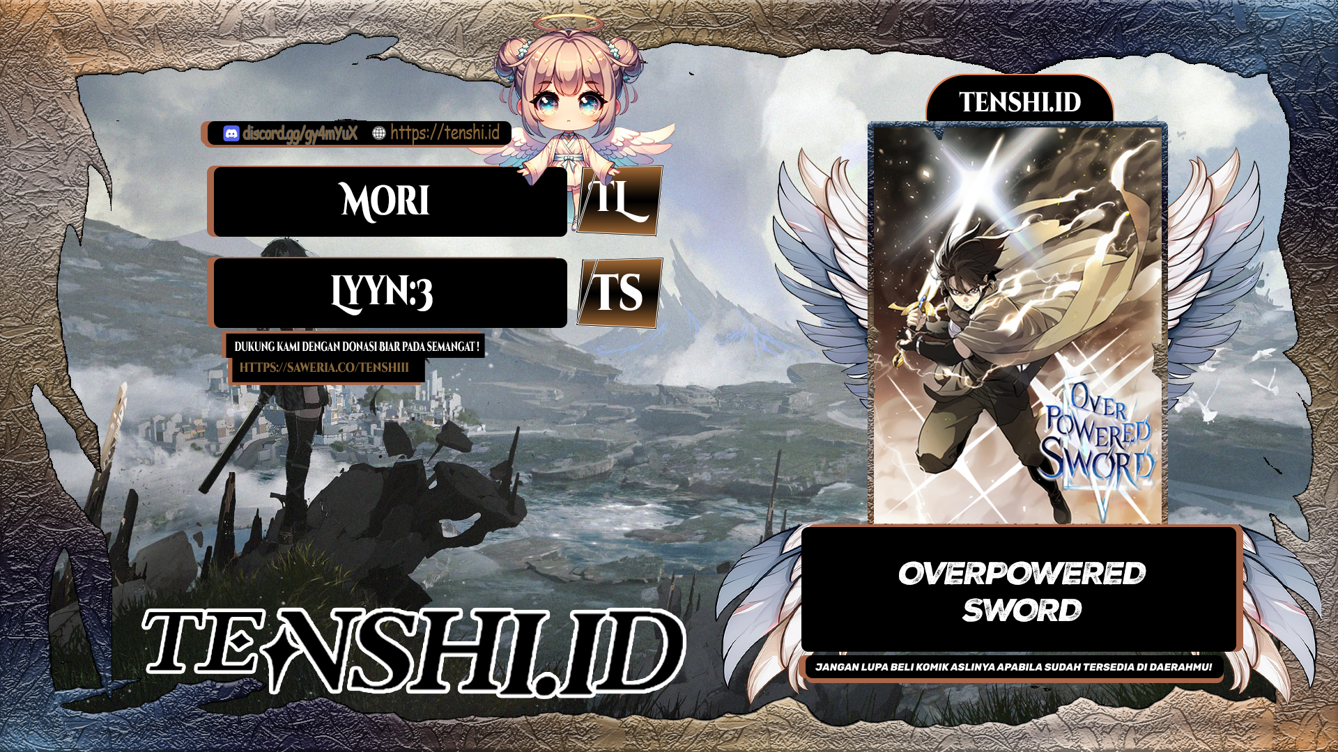 Overpowered Sword Bab 136 halaman 1