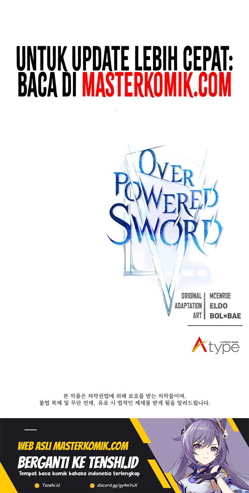 Overpowered Sword Bab 93 halaman 62