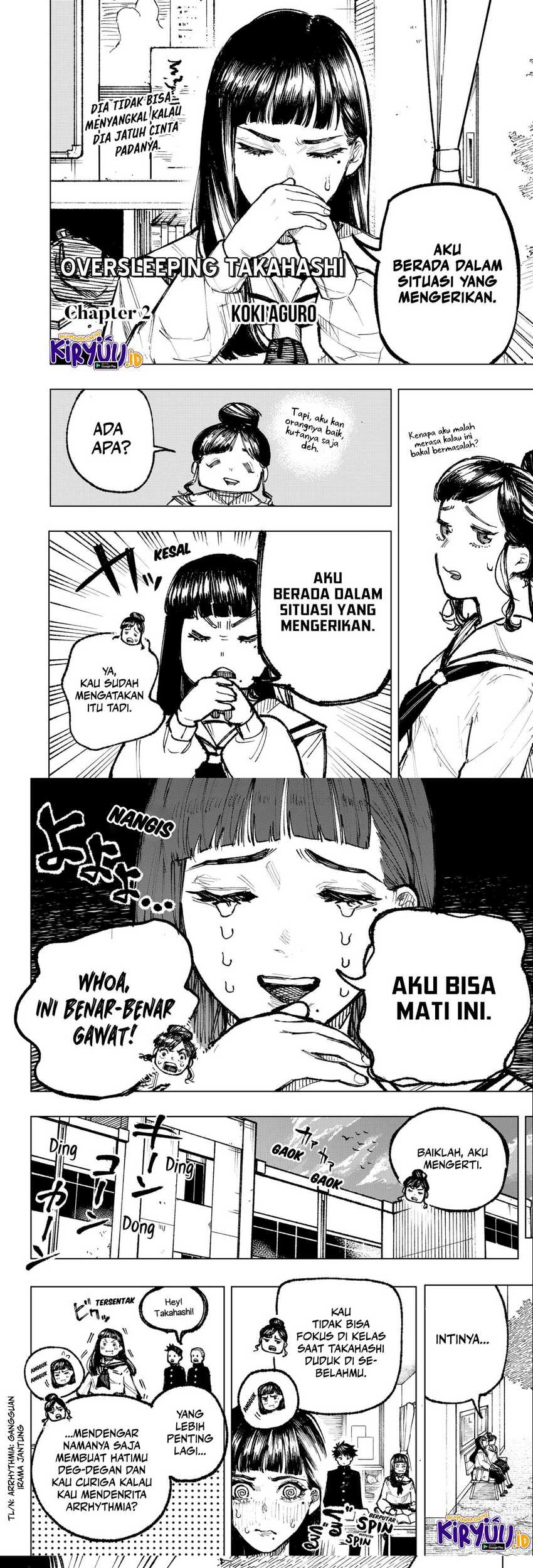 Oversleeping Takahashi chapter 02 halaman 3