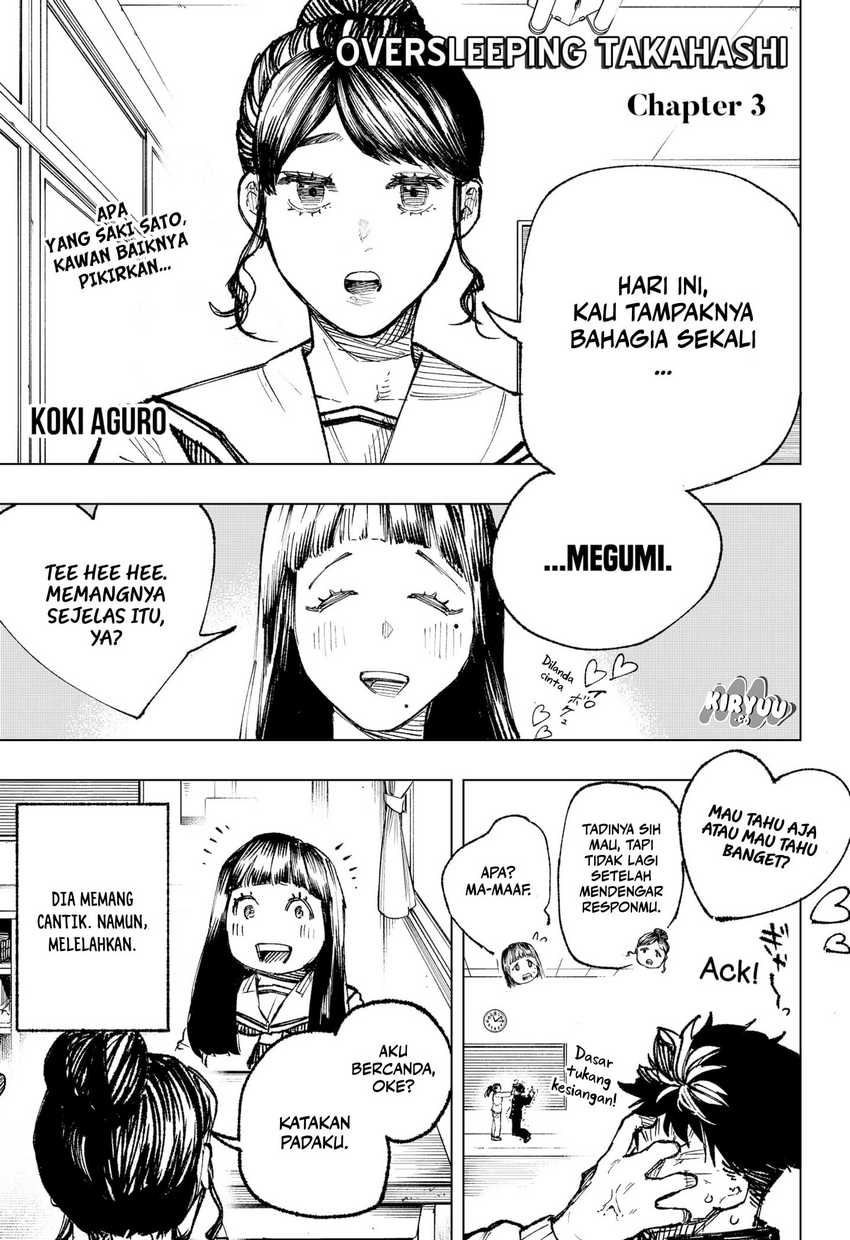 Oversleeping Takahashi chapter 03 halaman 3