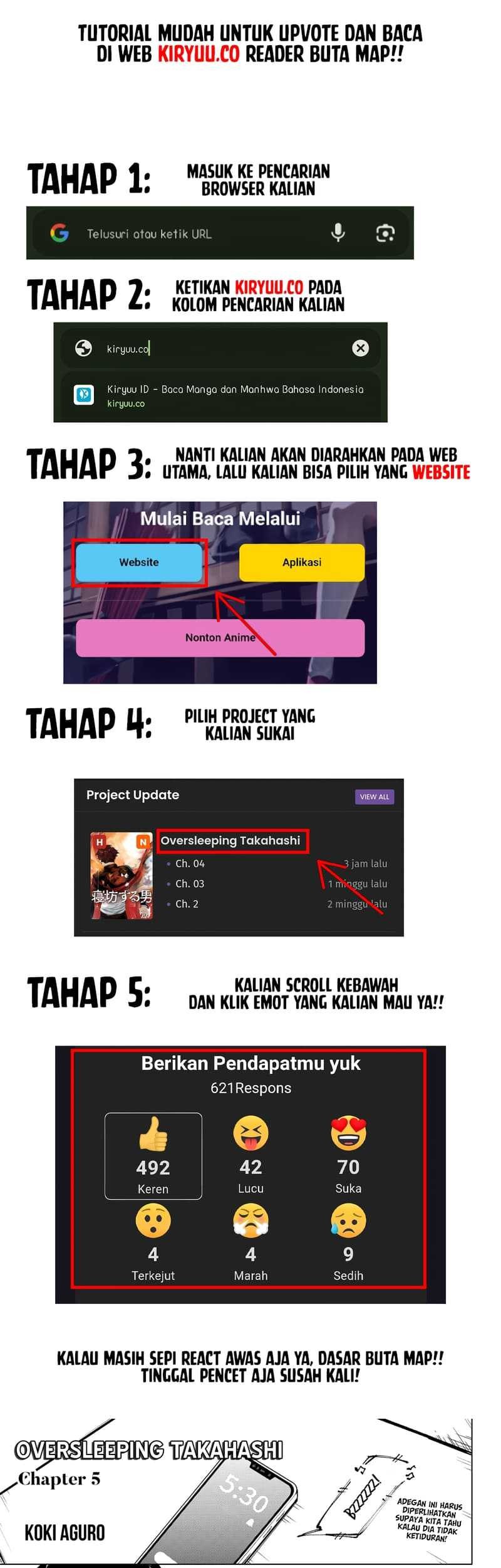 Oversleeping Takahashi chapter 05 halaman 3