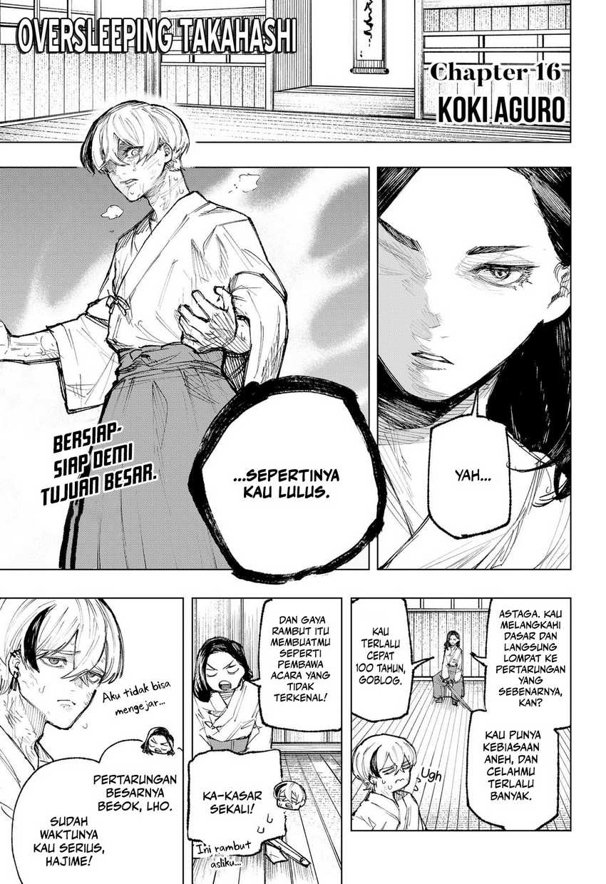 Oversleeping Takahashi chapter 16 halaman 4