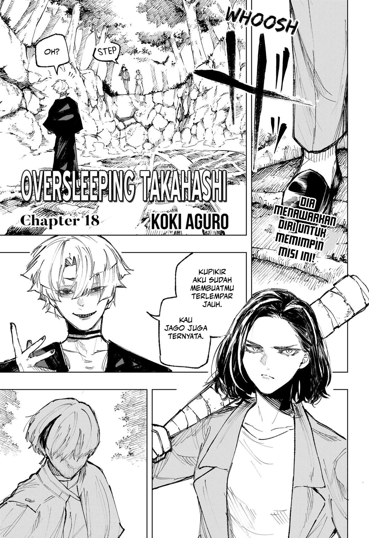 Oversleeping Takahashi Bab 18 halaman 5