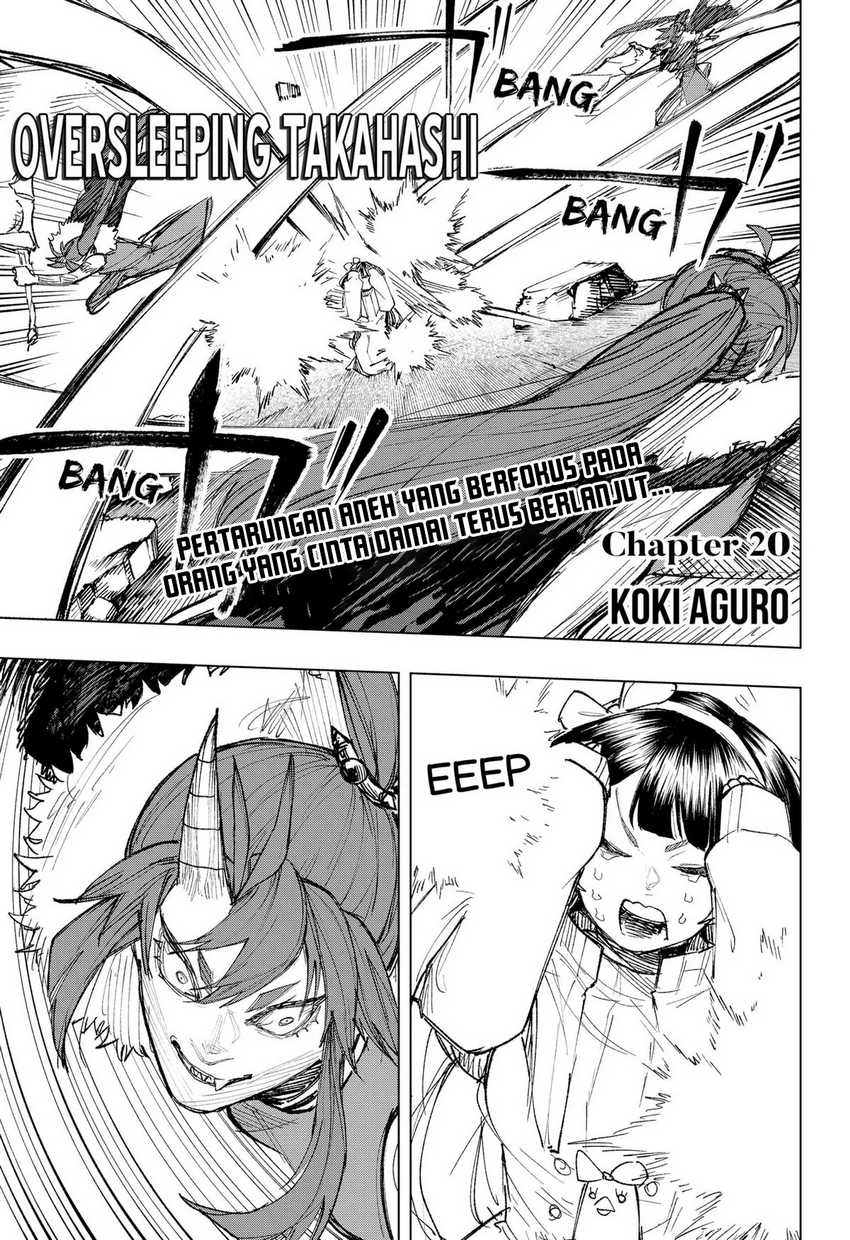Oversleeping Takahashi chapter 20 halaman 4