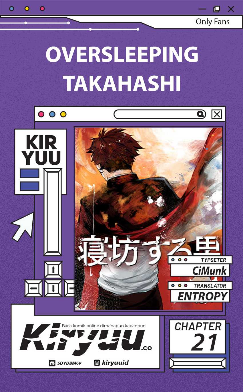 Oversleeping Takahashi chapter 21 halaman 1