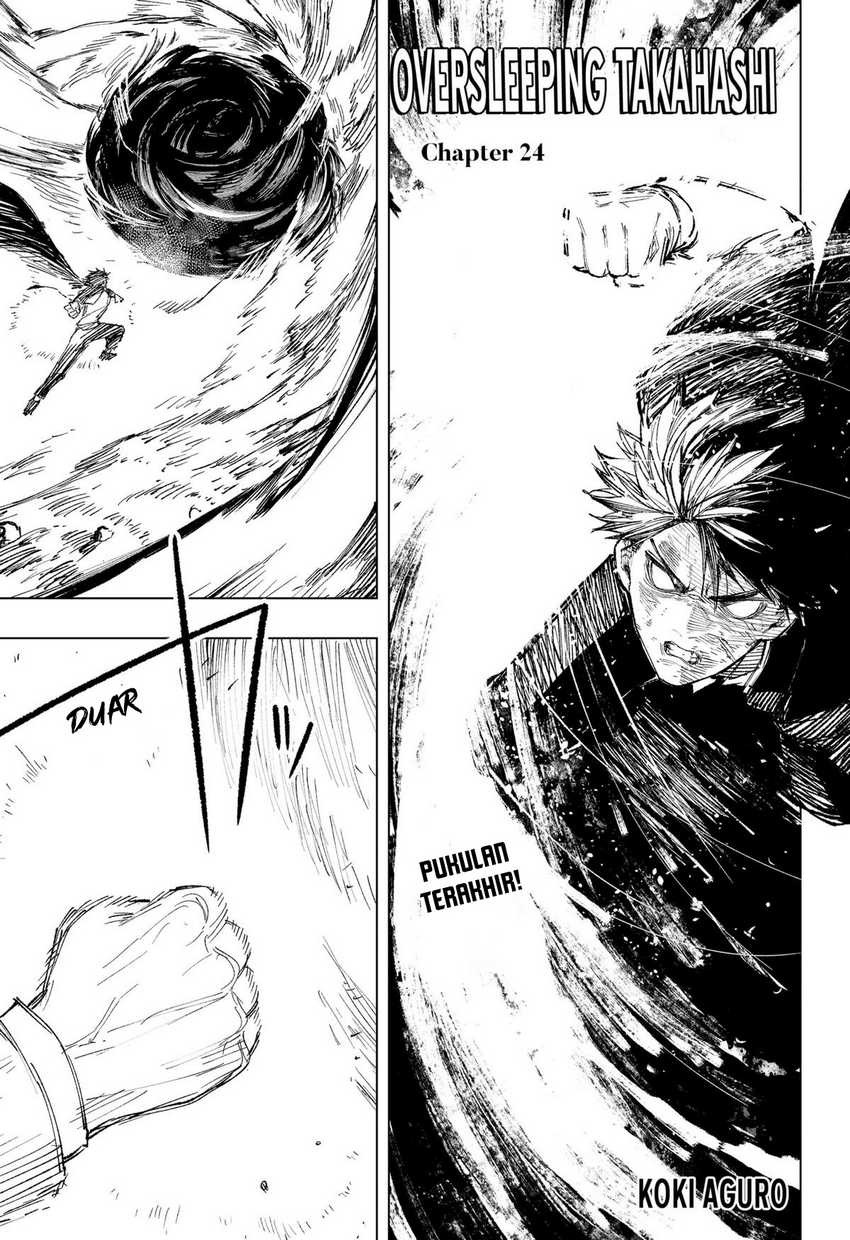 Oversleeping Takahashi Bab 24 halaman 4
