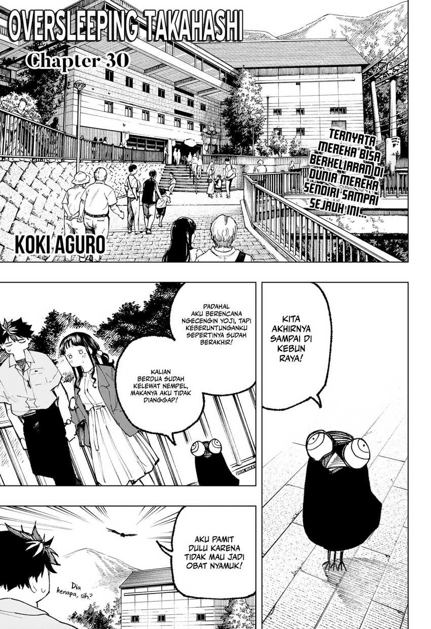 Oversleeping Takahashi chapter 30 halaman 4