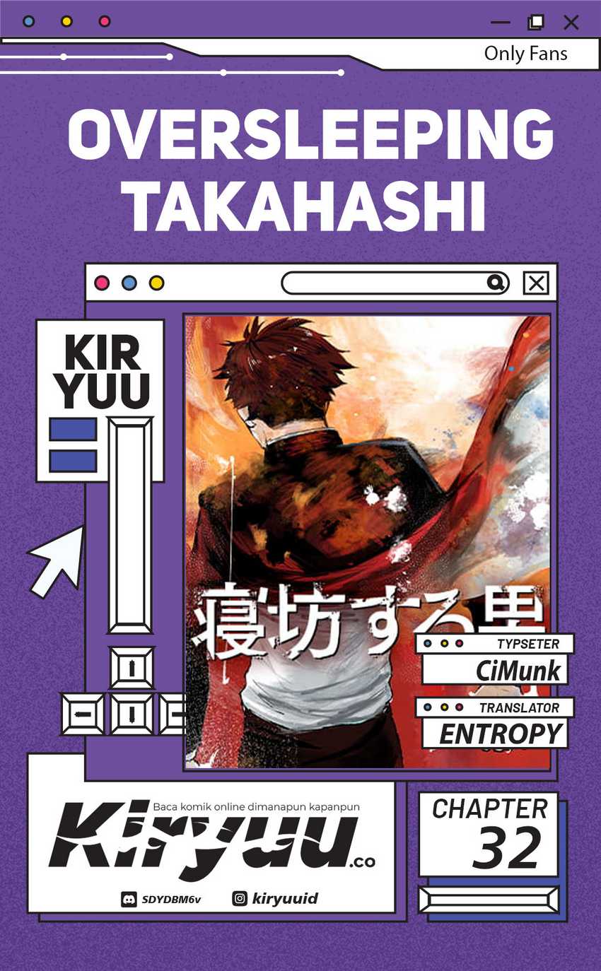 Oversleeping Takahashi chapter 32 halaman 1