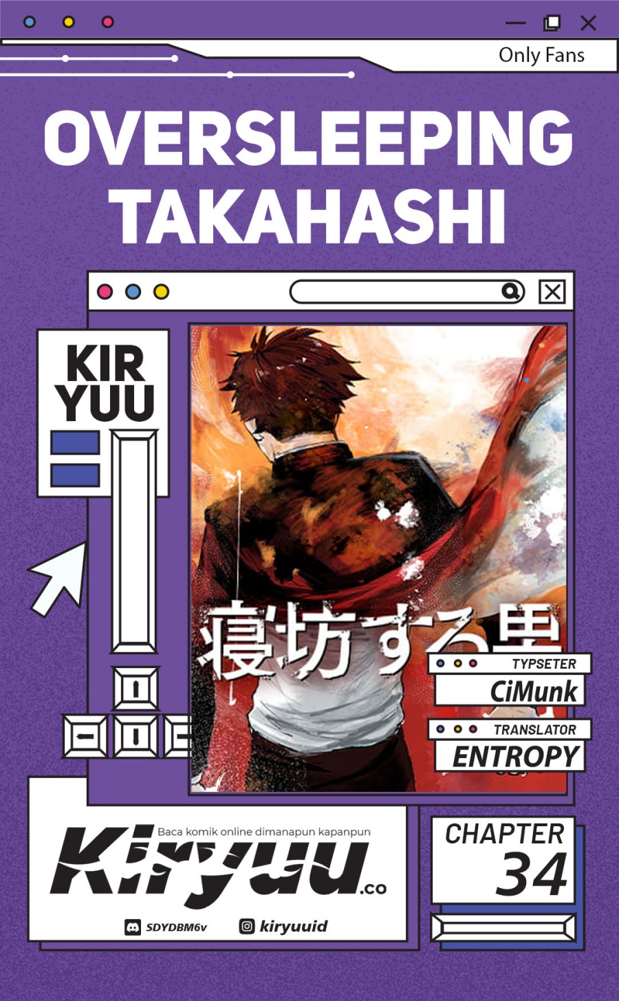 Oversleeping Takahashi Bab 34 halaman 1