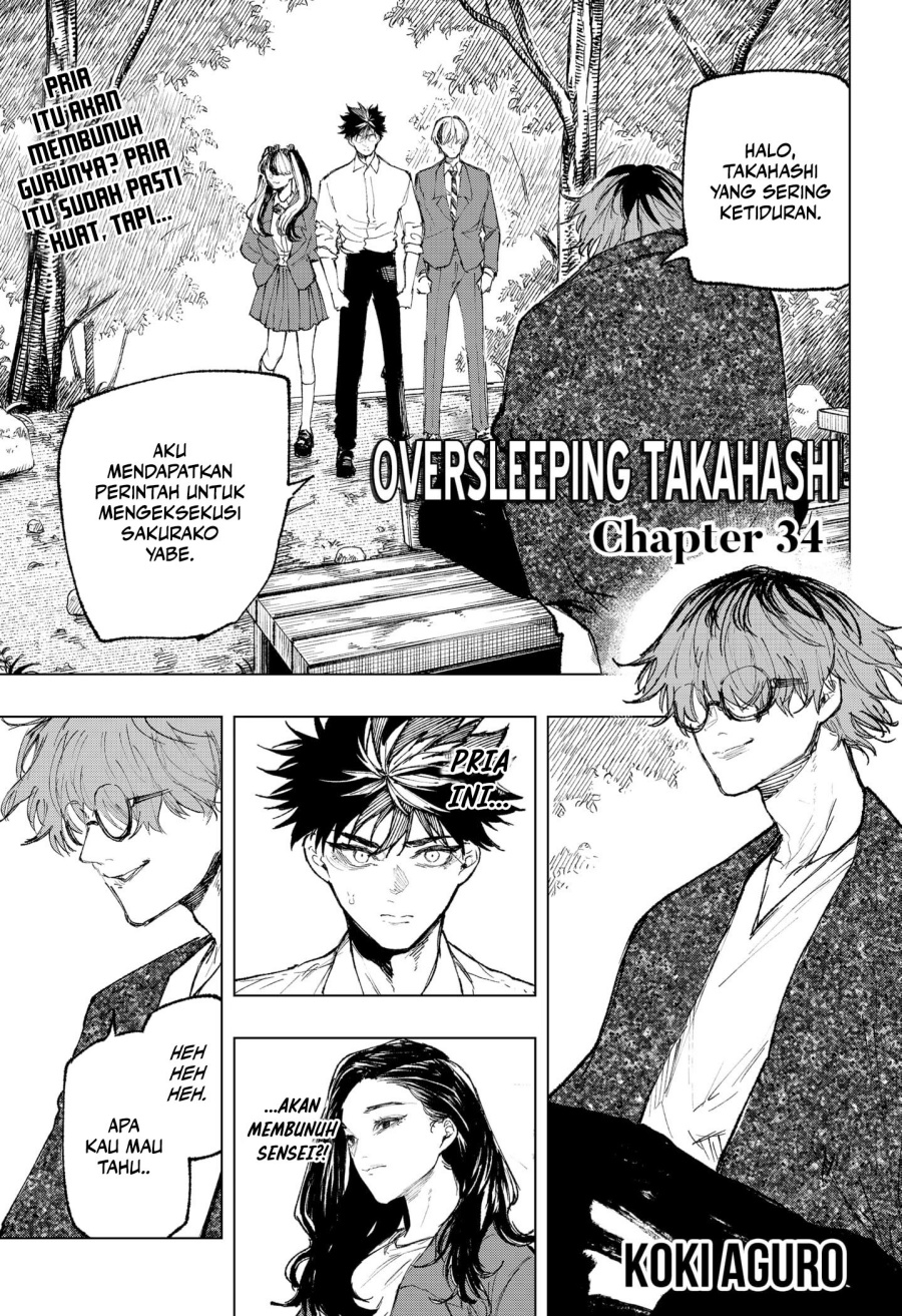 Oversleeping Takahashi Bab 34 halaman 2