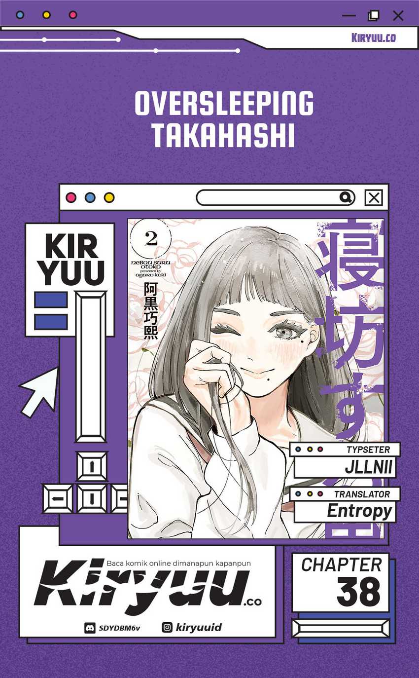 Oversleeping Takahashi chapter 38 halaman 1