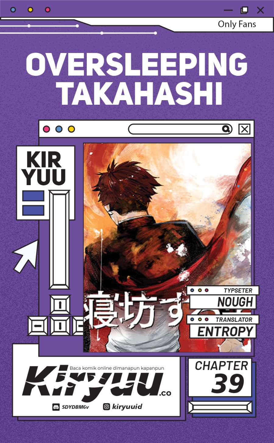 Oversleeping Takahashi chapter 39 halaman 1