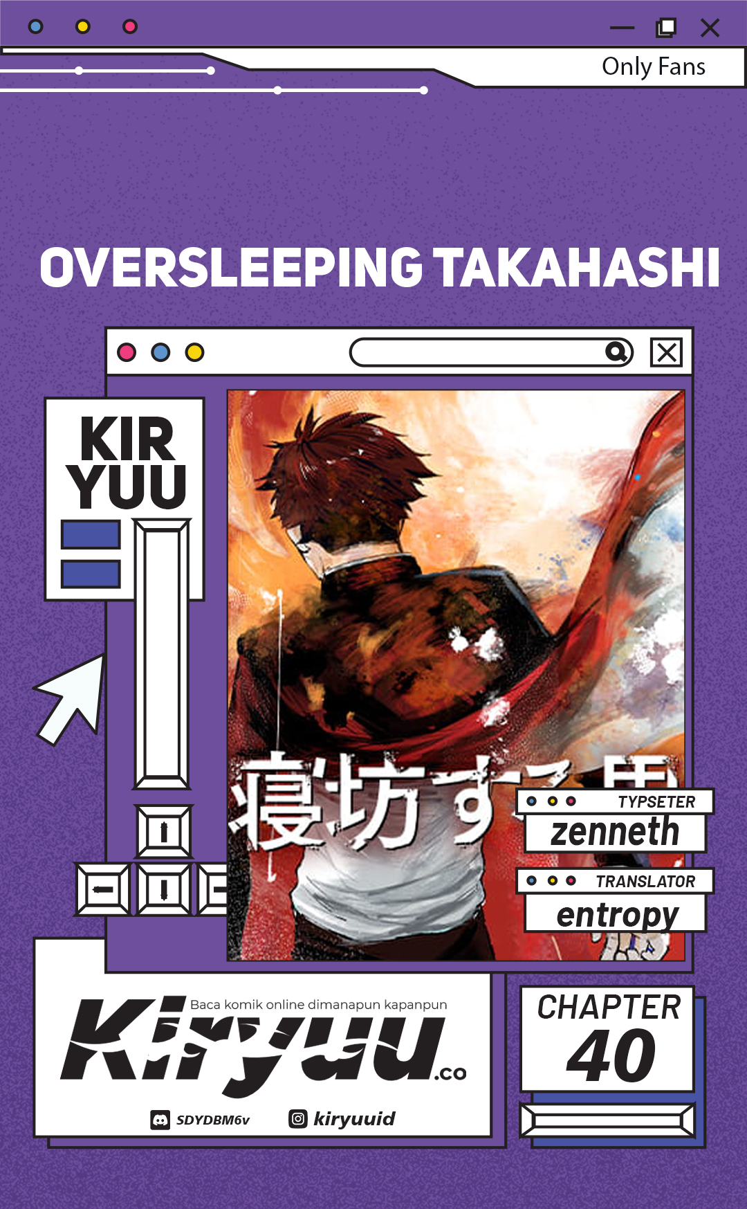 Oversleeping Takahashi chapter 40 halaman 1