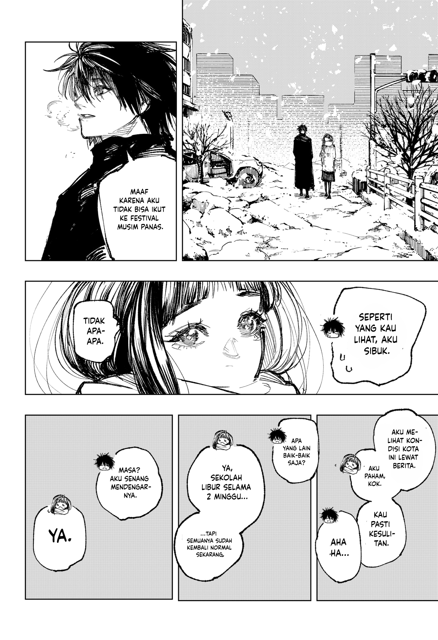 Oversleeping Takahashi chapter 40 halaman 7