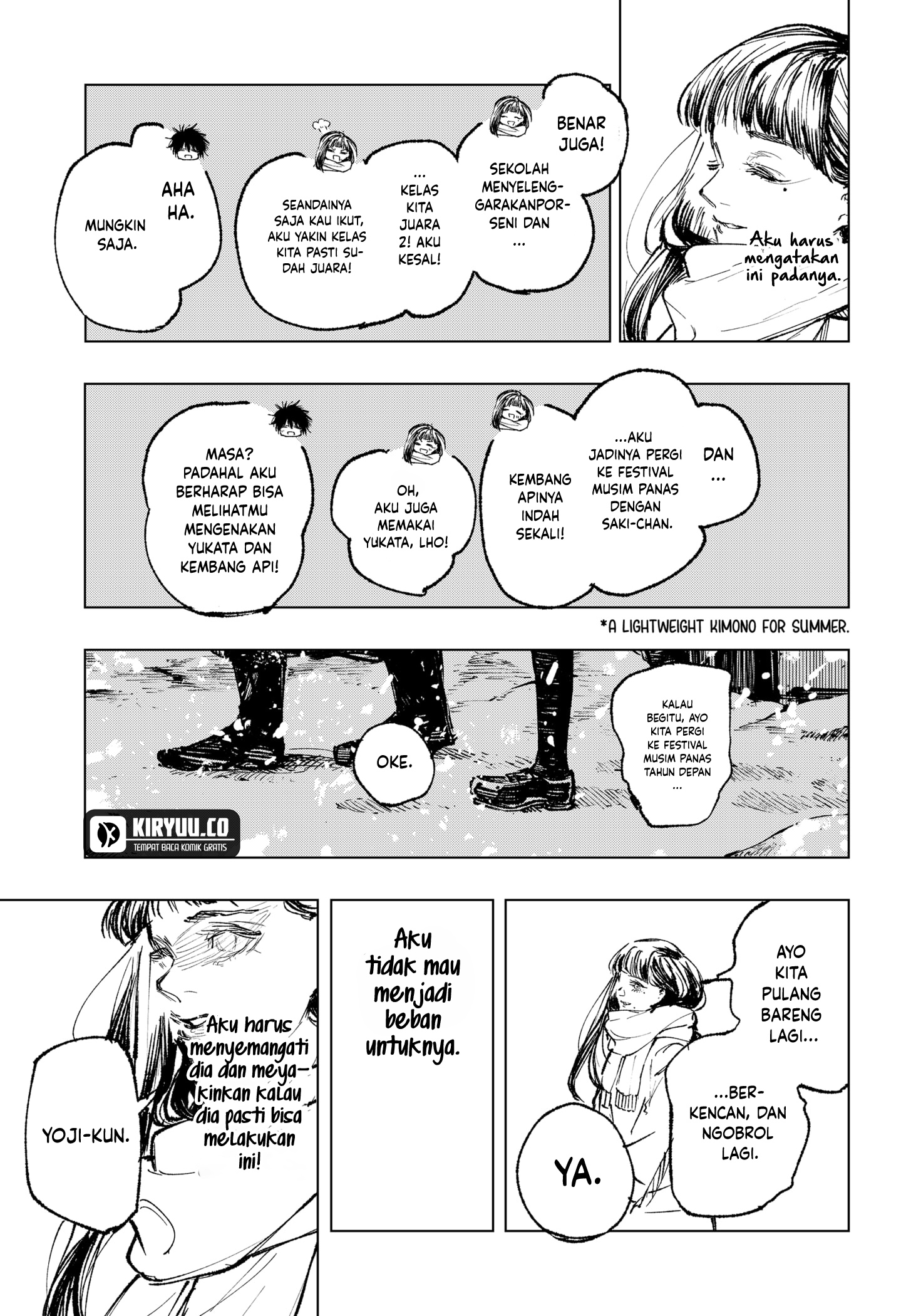 Oversleeping Takahashi chapter 40 halaman 8