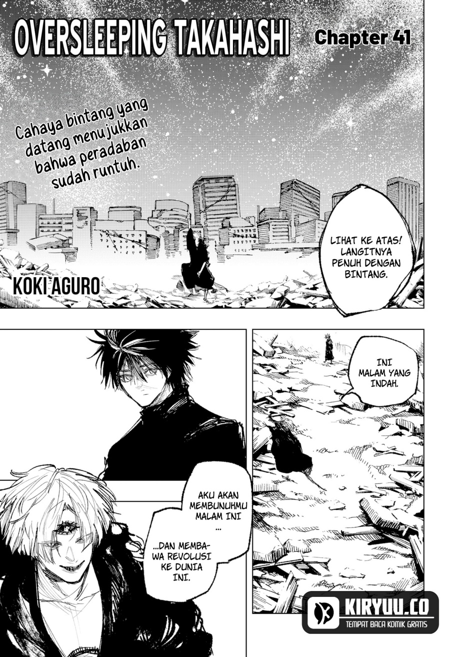 Oversleeping Takahashi chapter 41 halaman 2