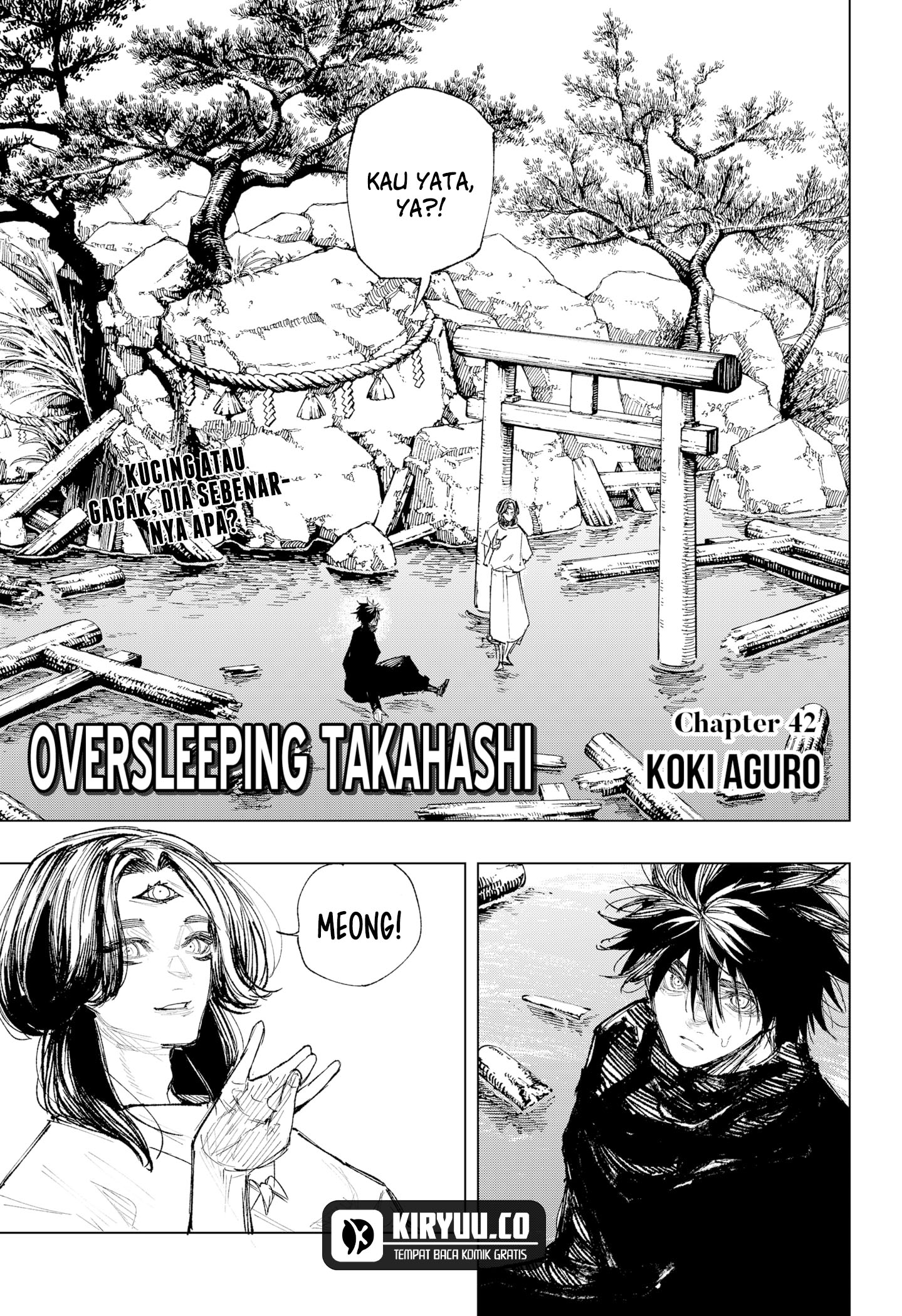 Oversleeping Takahashi chapter 42 halaman 1