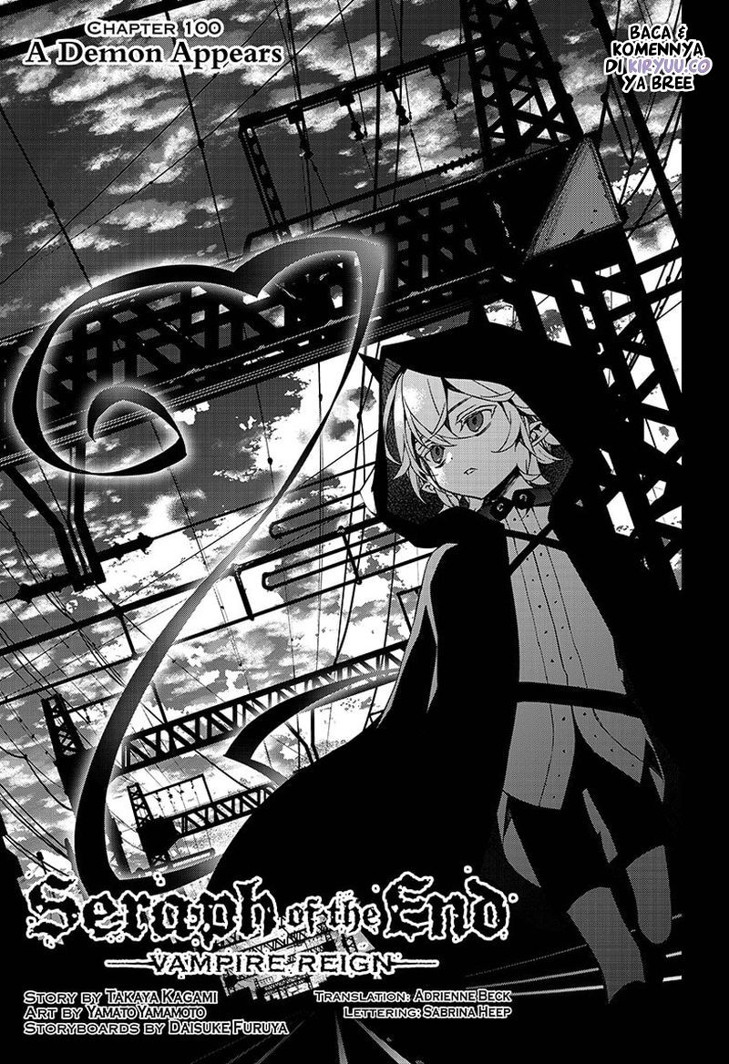 Owari no Seraph chapter 100 halaman 2