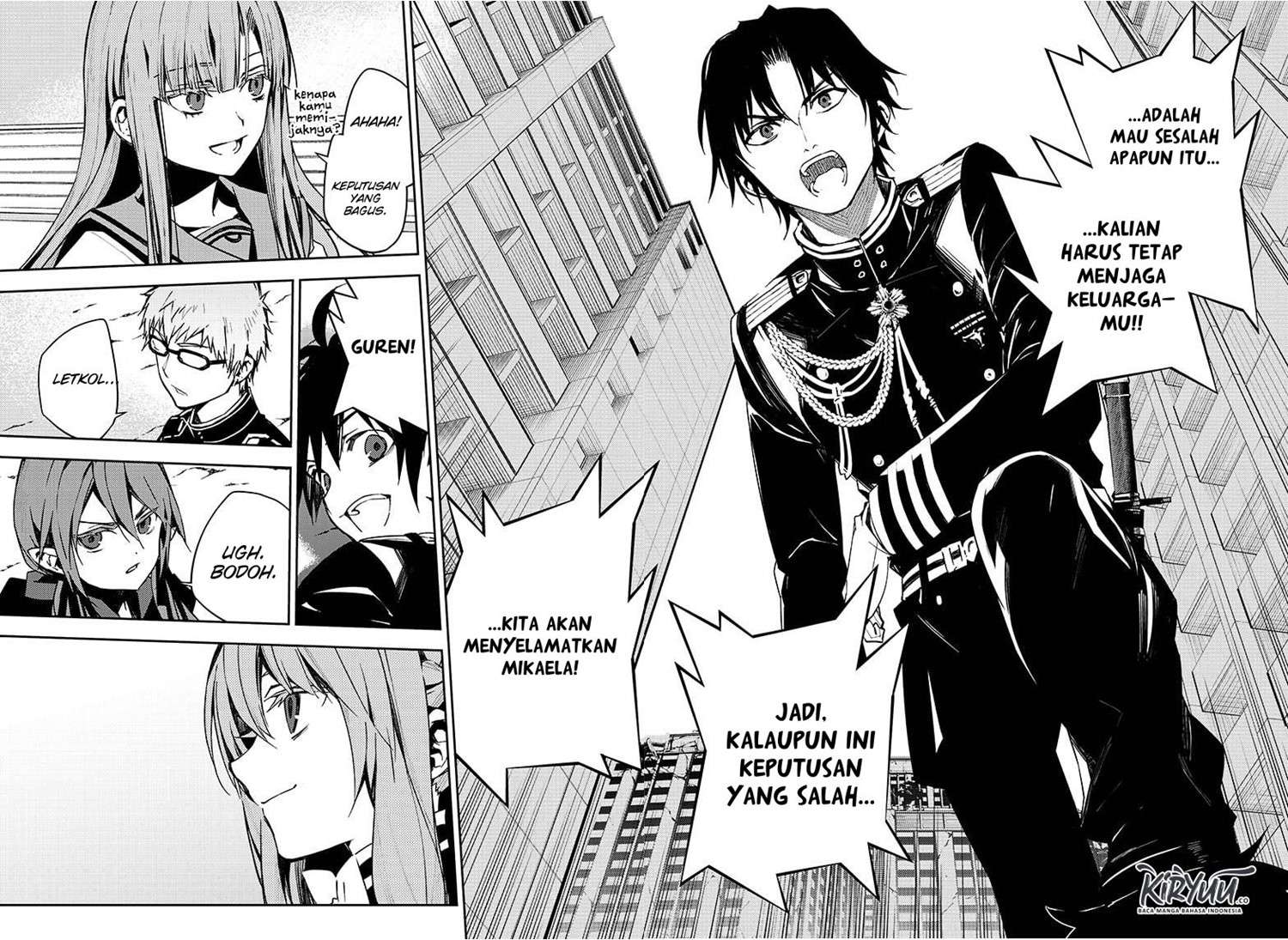 Owari no Seraph chapter 101 halaman 23