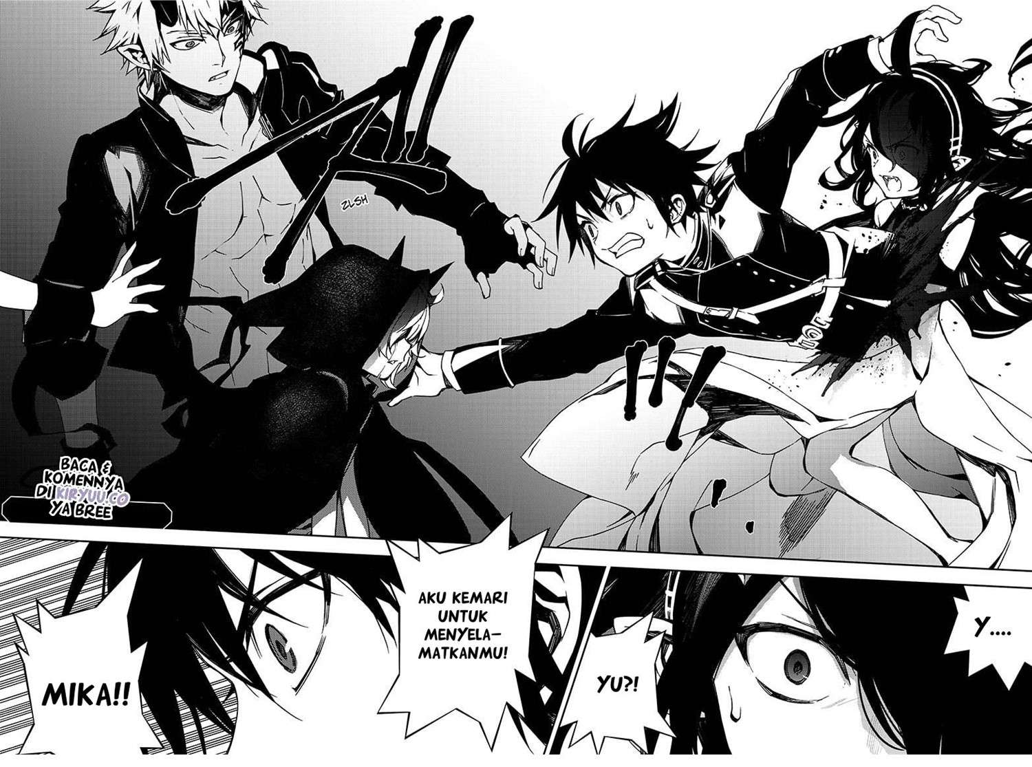 Owari no Seraph chapter 101 halaman 38