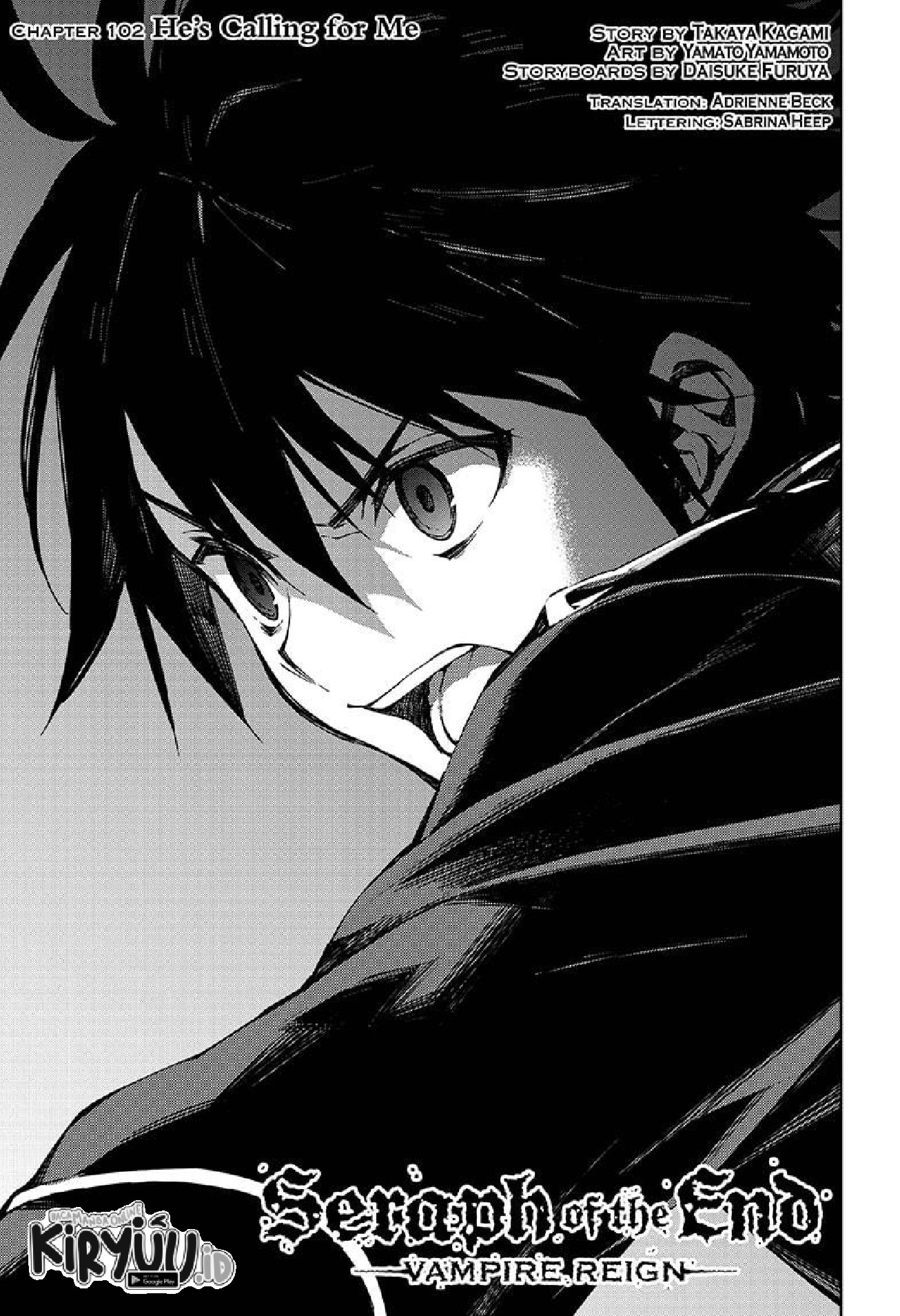 Owari no Seraph chapter 102 halaman 3