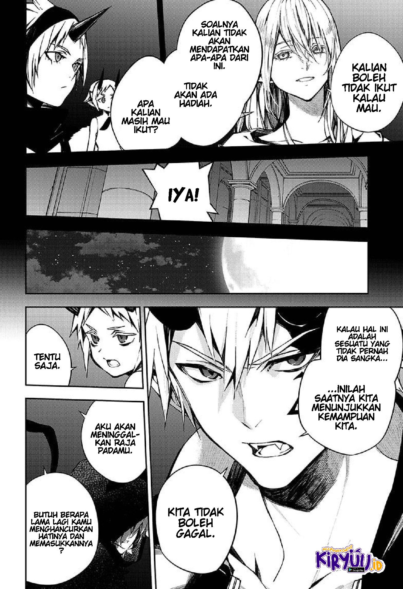 Owari no Seraph chapter 102 halaman 19