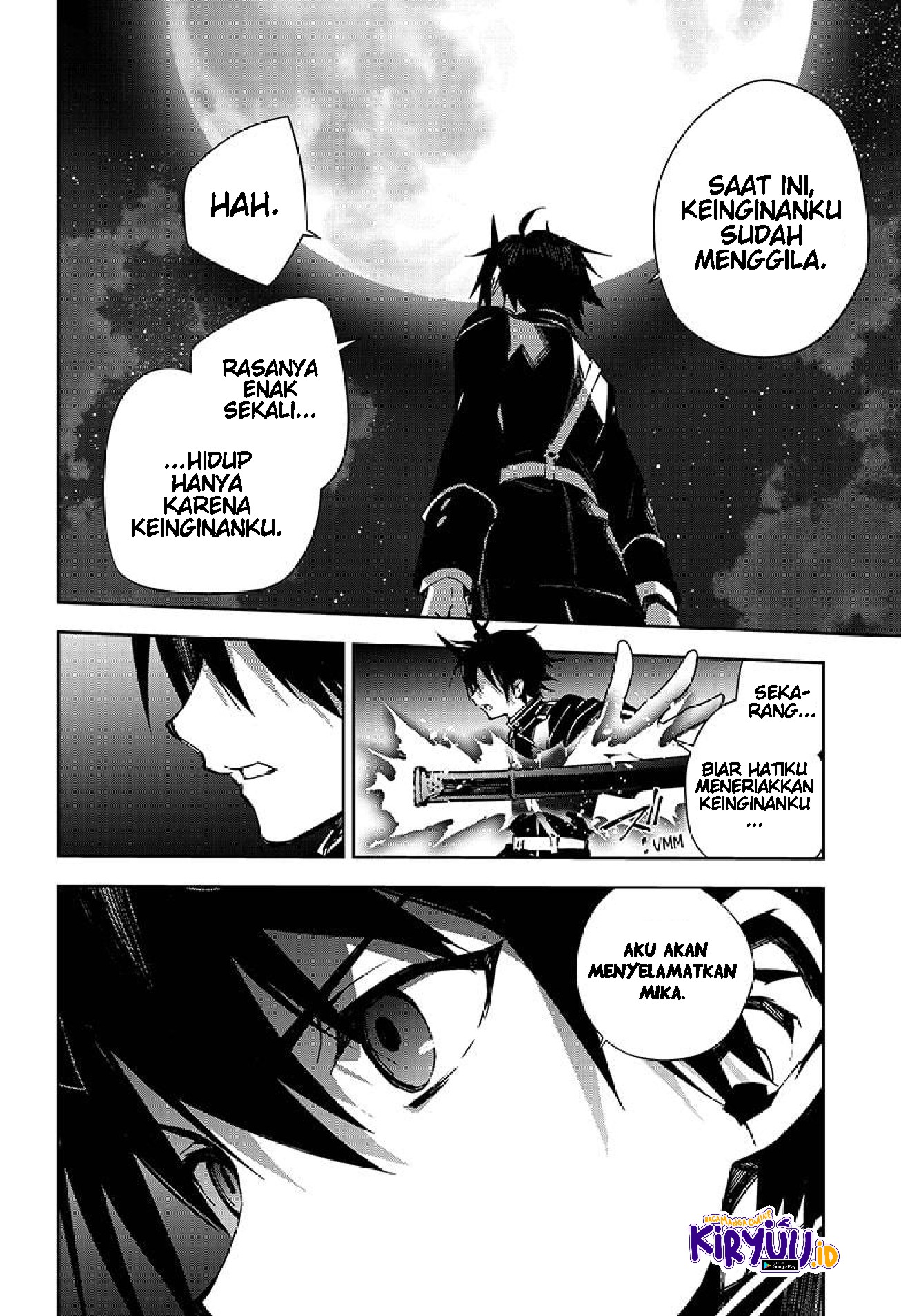Owari no Seraph chapter 102 halaman 21