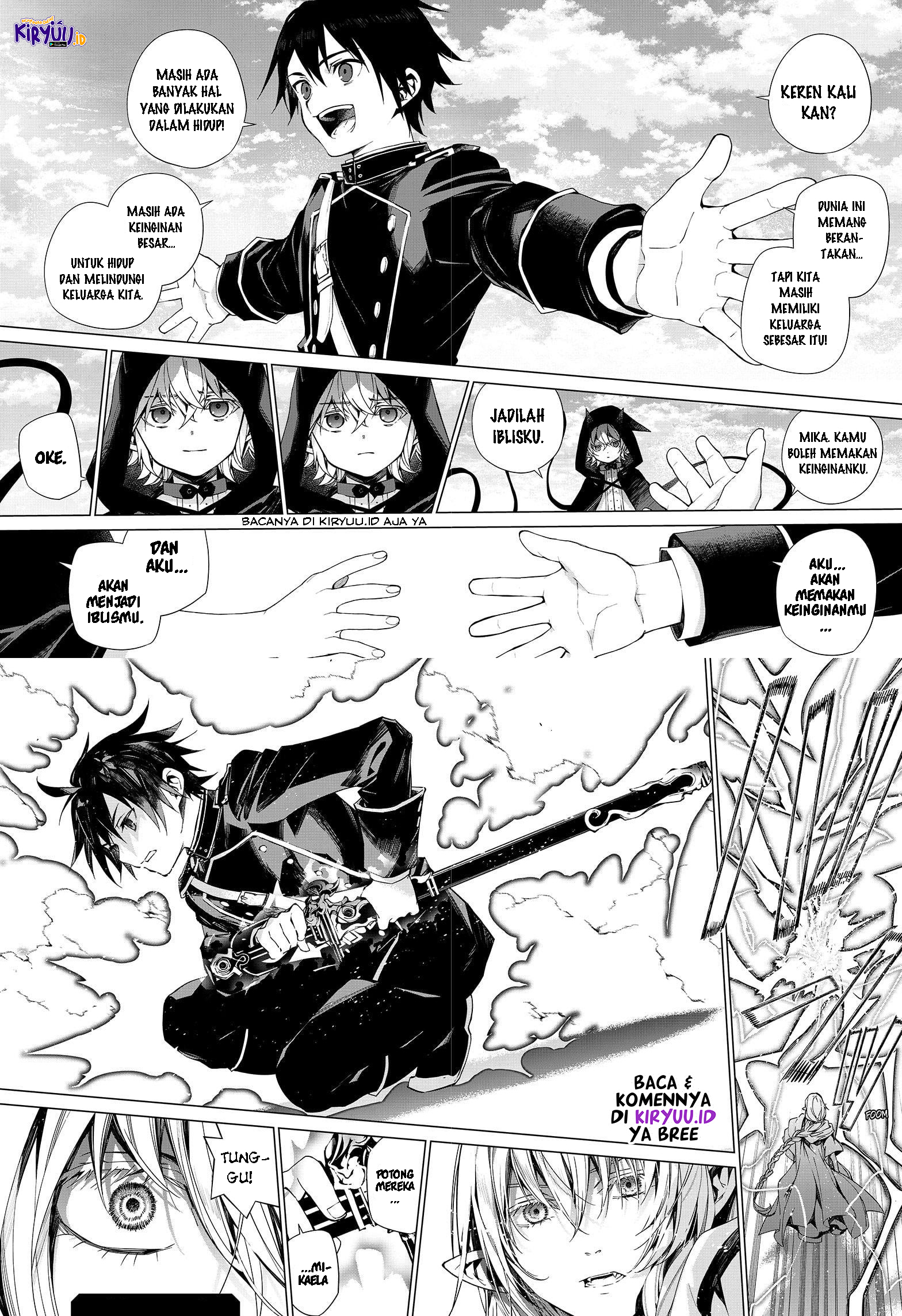 Owari no Seraph chapter 107 halaman 30