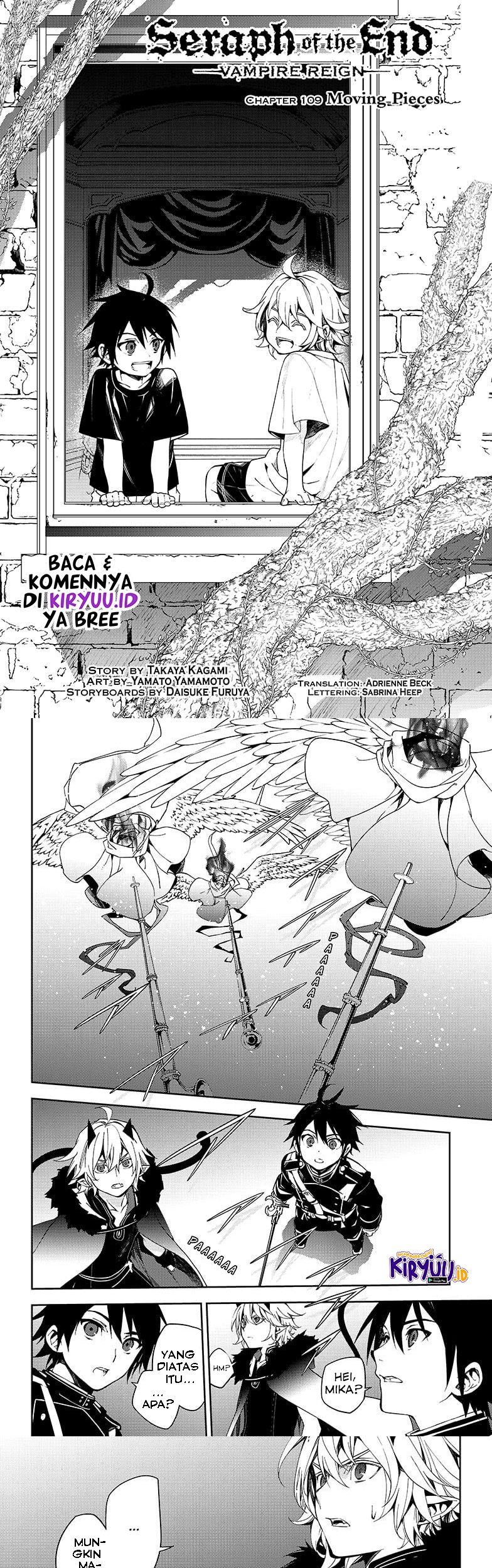 Owari no Seraph Bab 109 halaman 2
