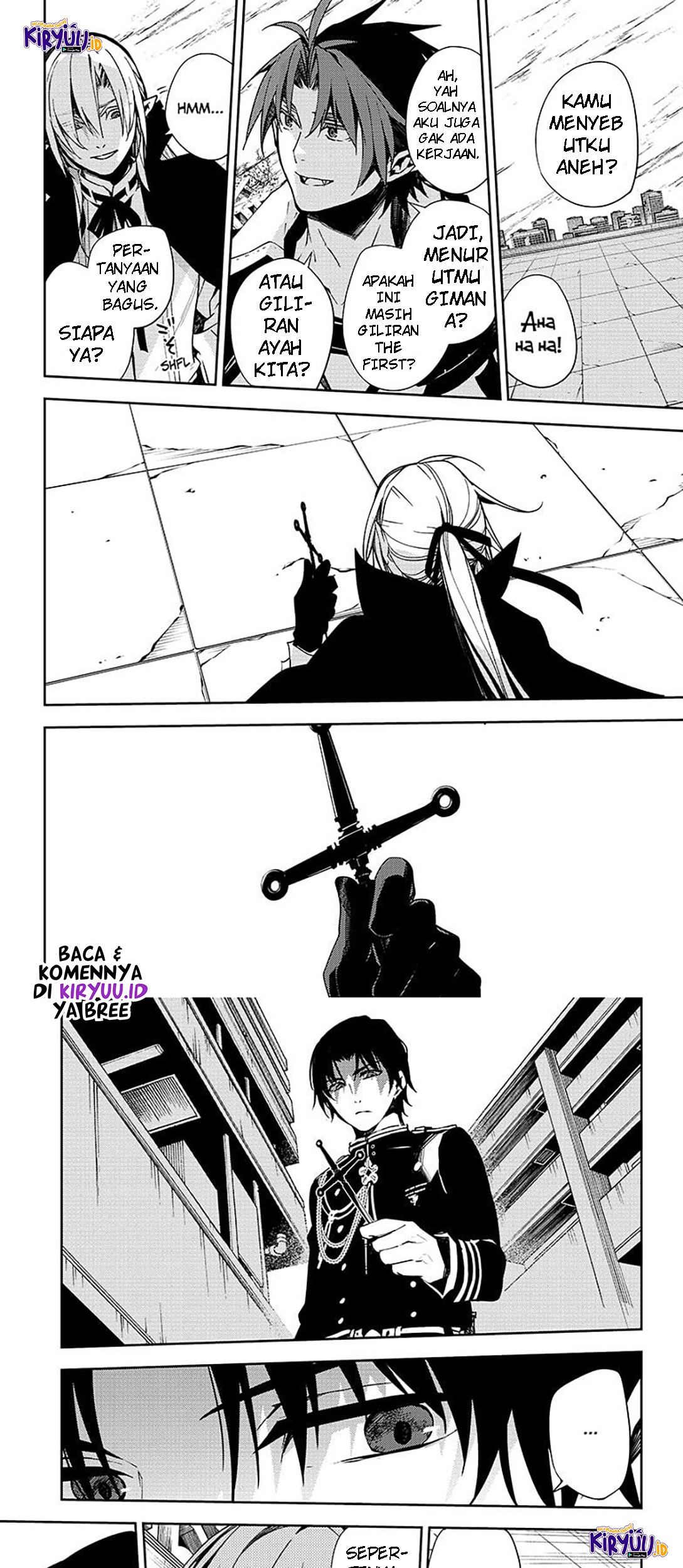Owari no Seraph Bab 109 halaman 18