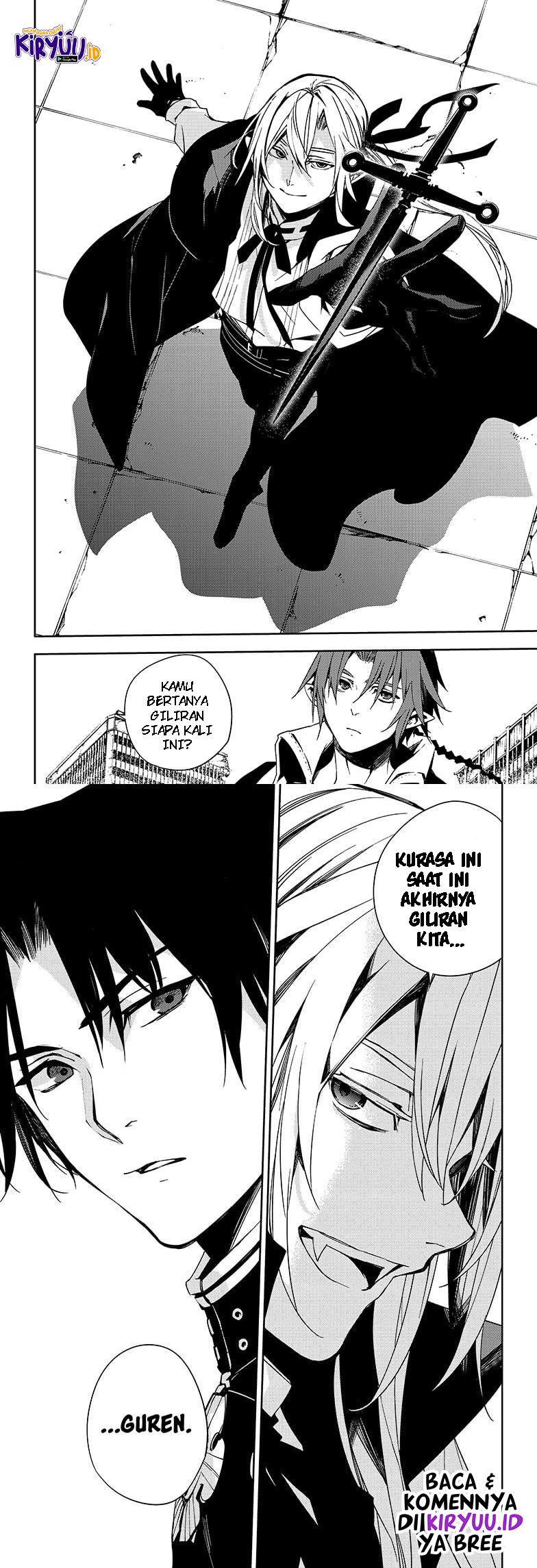 Owari no Seraph Bab 109 halaman 24