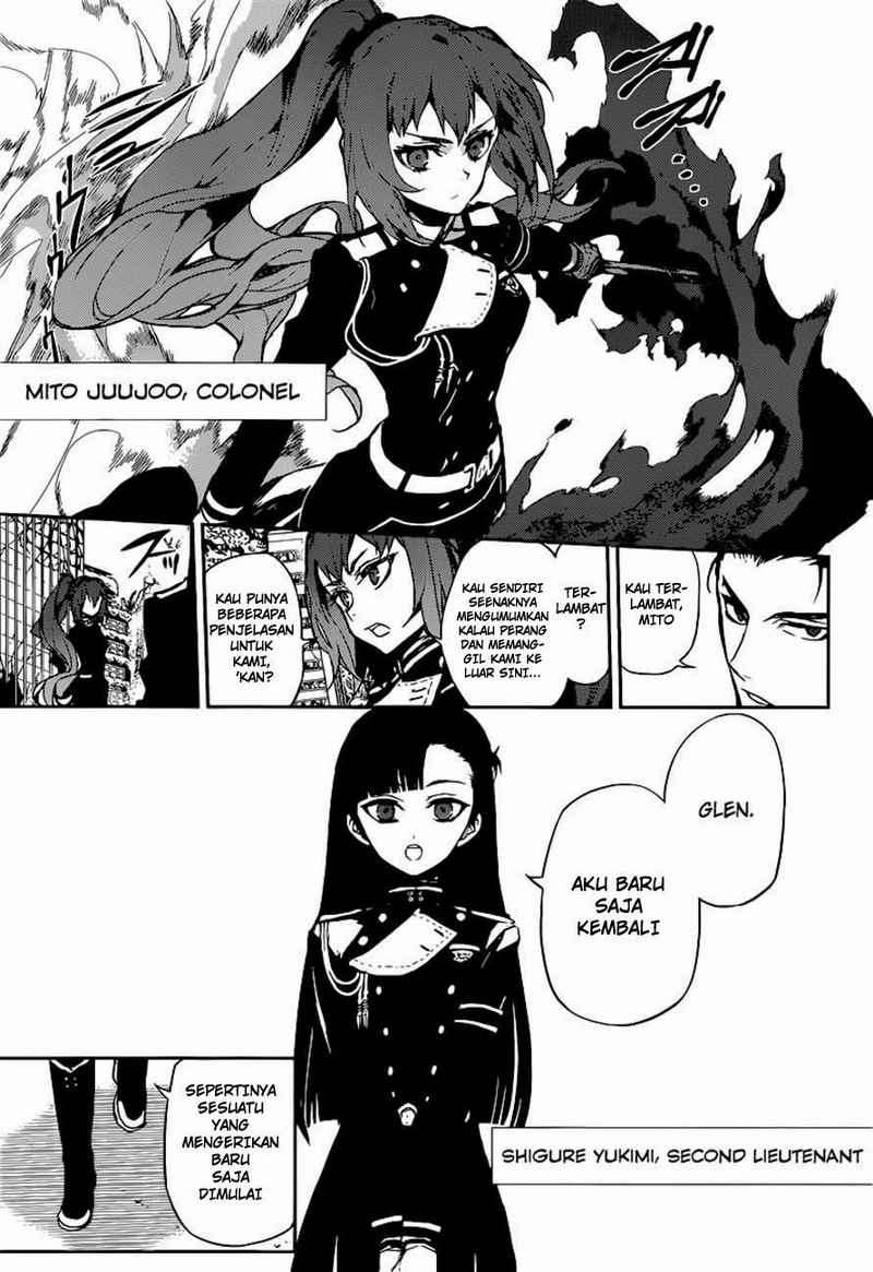 Owari no Seraph chapter 11 halaman 12