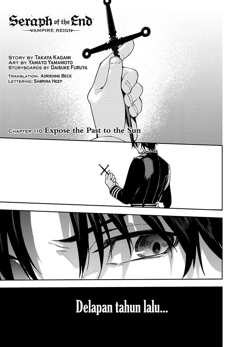 Owari no Seraph chapter 110 halaman 2